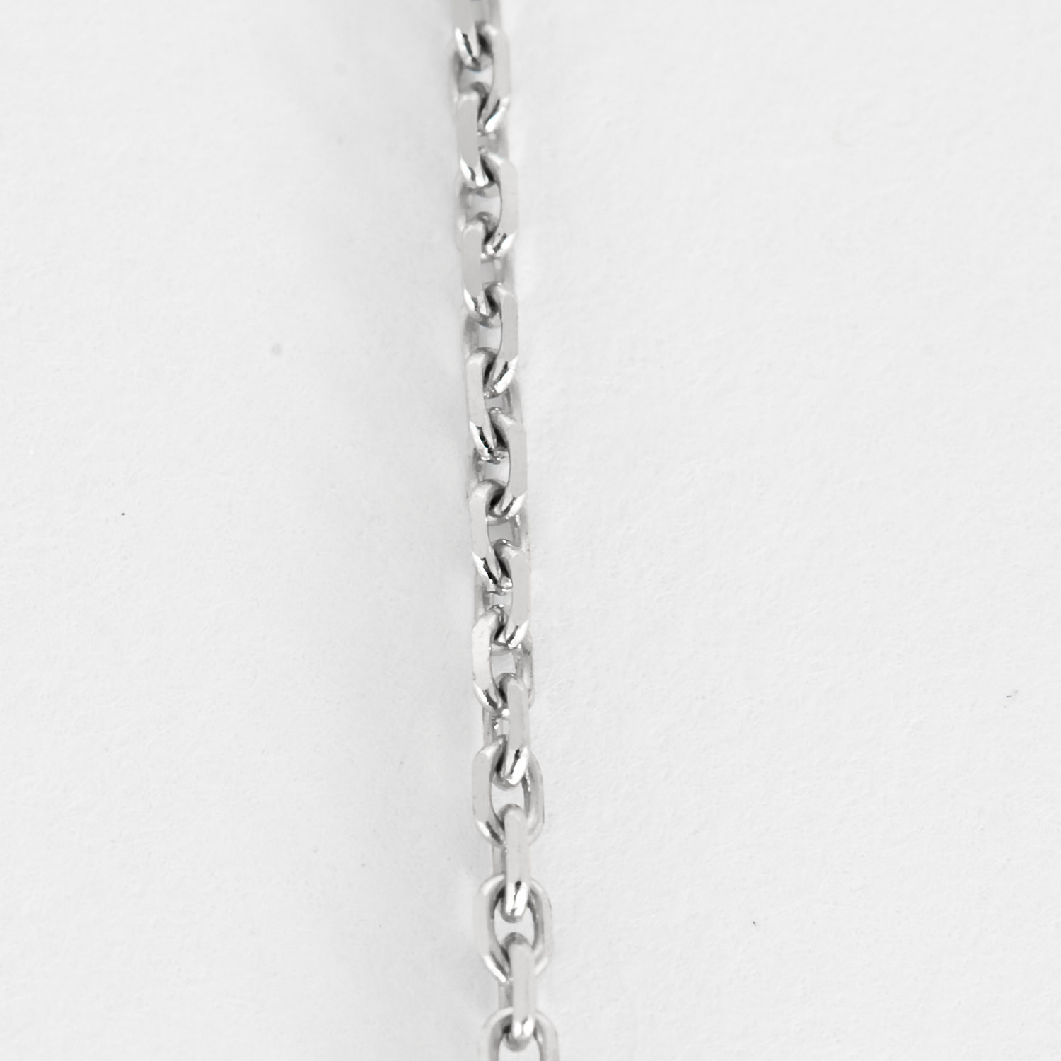 Collier double cercle en or et diamants blanc & cognac.