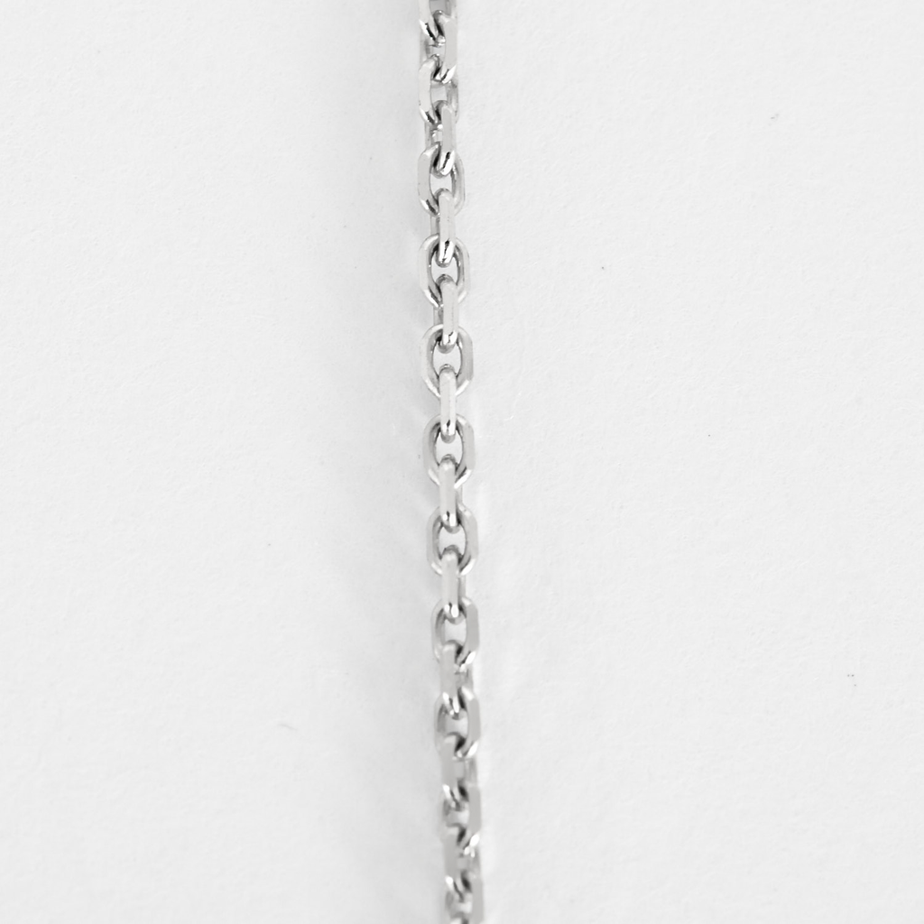 Collier double cercle en or et diamants blanc & cognac.