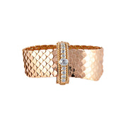 Bracelet Ceinture en or et diamants des années 50