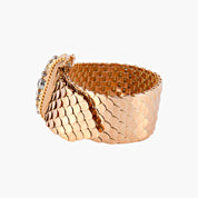 Bracelet Ceinture en or et diamants des années 50