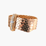 Bracelet Ceinture en or et diamants des années 50