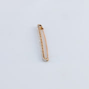 Broche Barrette en or et diamants