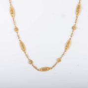 Chaine filigrane torsadée