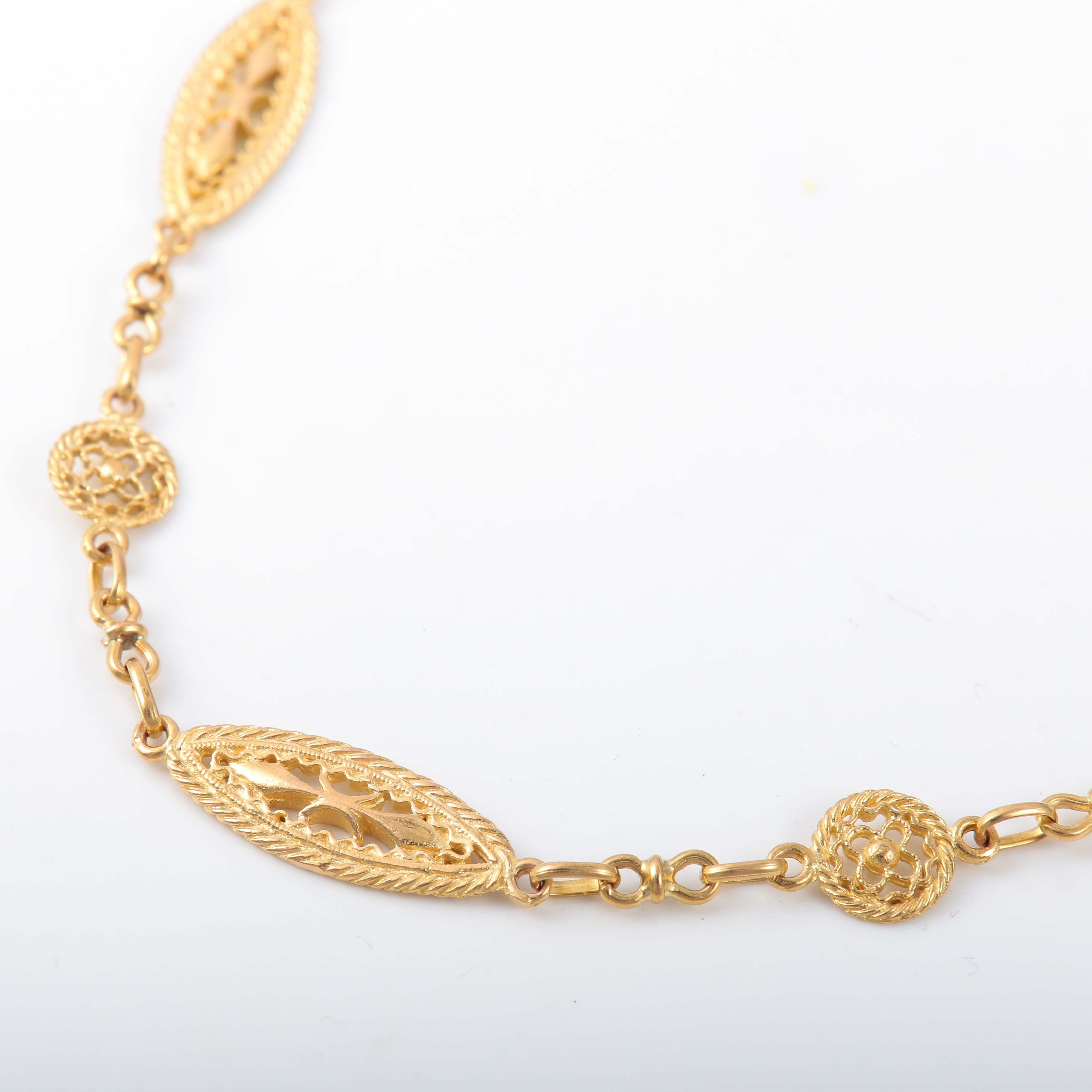 Chaine filigrane torsadée