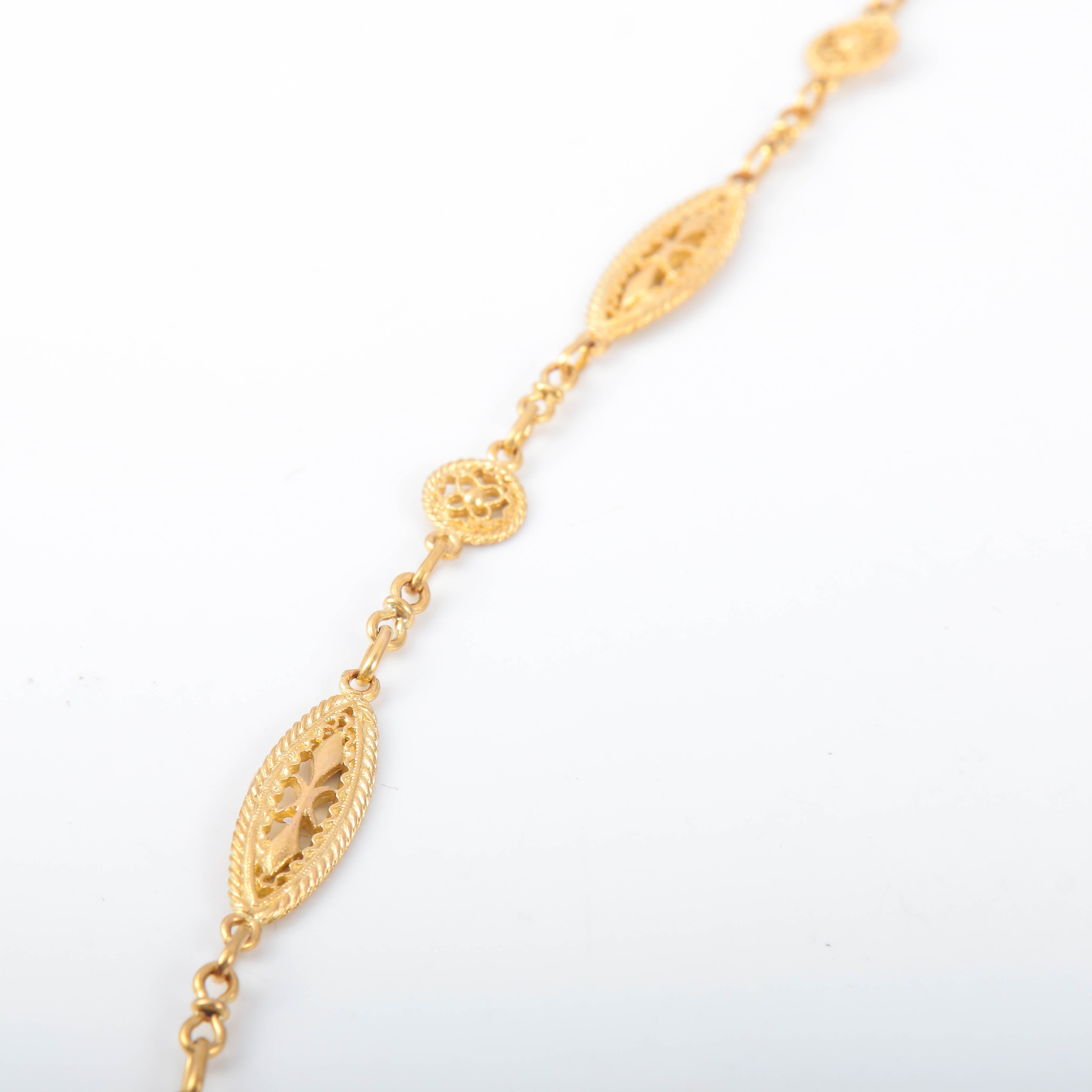 Chaine filigrane torsadée