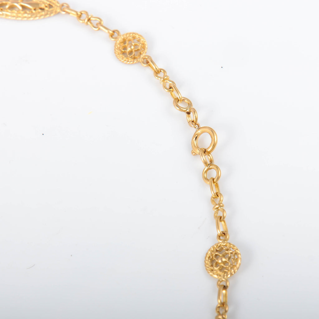 Chaine filigrane torsadée