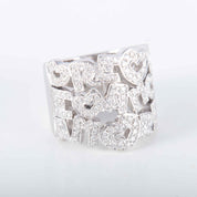 Bague Pasquale Bruni "Amore" or blanc et diamants