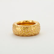 Bague Jonc CHAUMET Vintage en or jaune 18 carats.