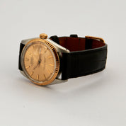 Montre ROLEX Datejust or et acier