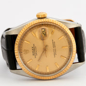 Montre ROLEX Datejust or et acier