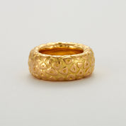 Bague Jonc CHAUMET Vintage en or jaune 18 carats.