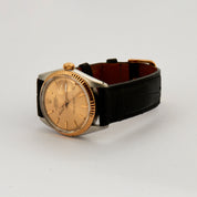 Montre ROLEX Datejust or et acier